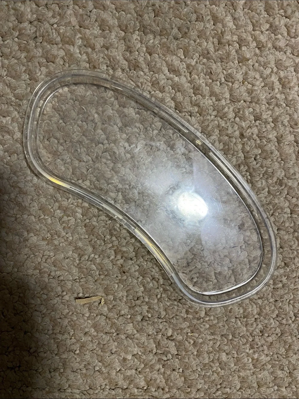 Skip Hop activity center clear view panel, plastic snack tray replacement panel